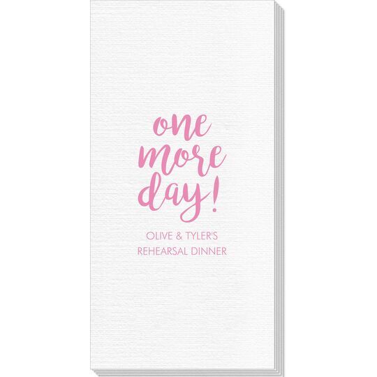 One More Day Luxury Deville Guest Towels